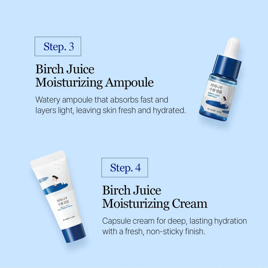 ROUND LAB - Birch Hydration Essential Kit