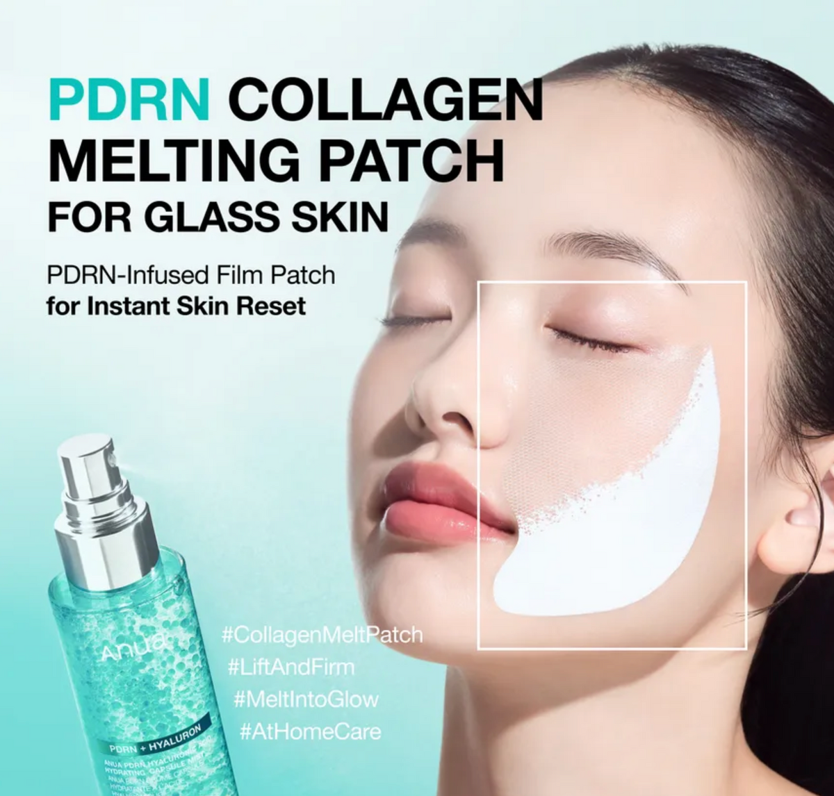 Anua PDRN Collagen Melting Patch For Glass Skin