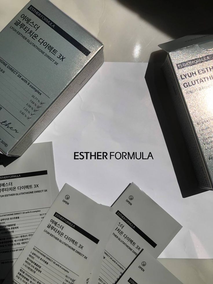 Esther Formula Glutathione Direct Film 3X