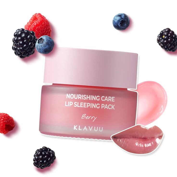 klavuu Nourishing Care Lip Sleeping pack Berry
