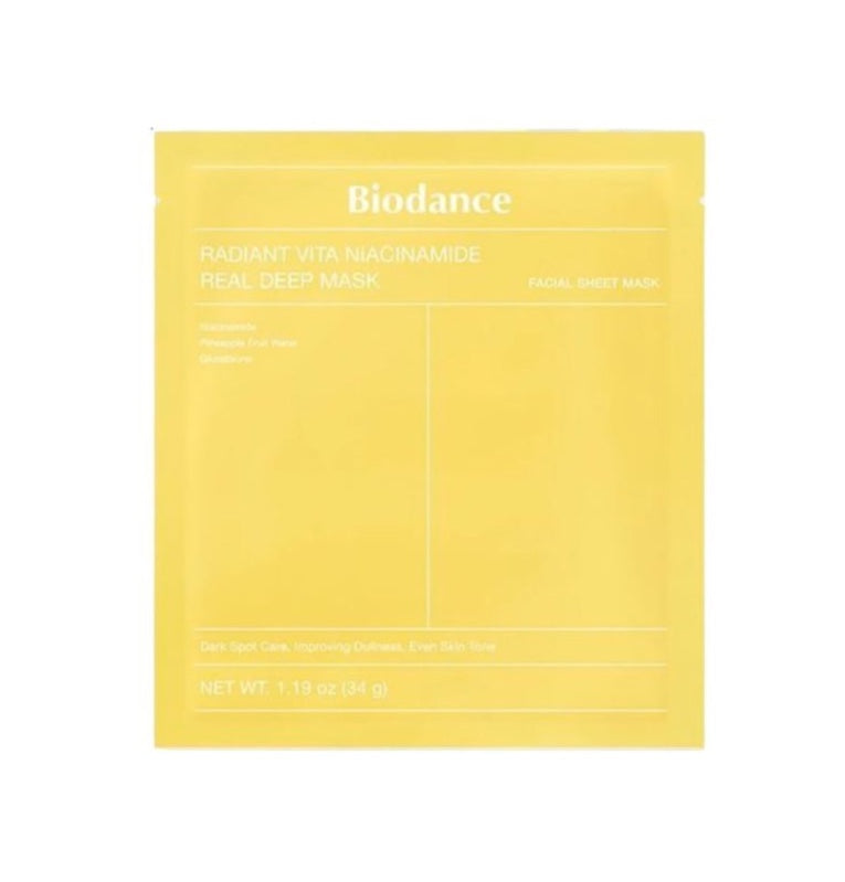 BIODANCE - Radiant Vita Niacinamide Real Deep Mask
