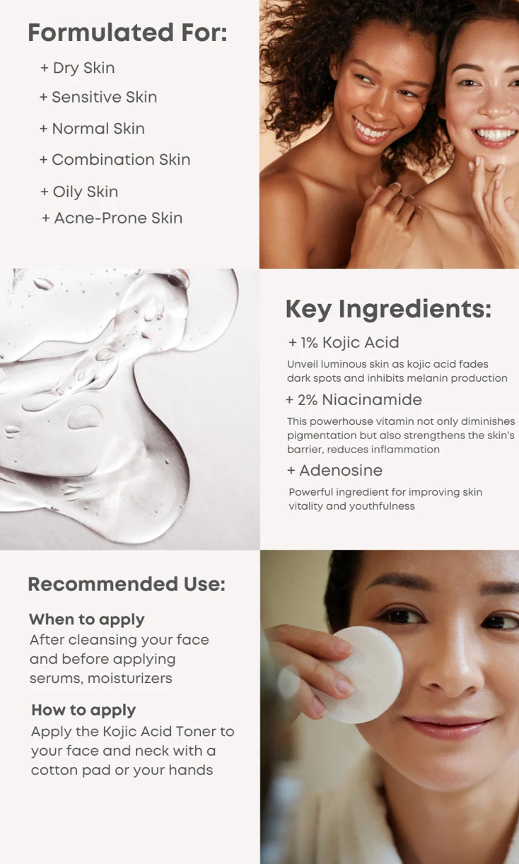 B-Boost 1% Acido Kojico Toner