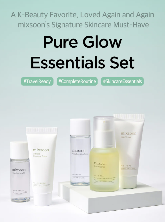 Mixsoon Pure Glow Essentials Set