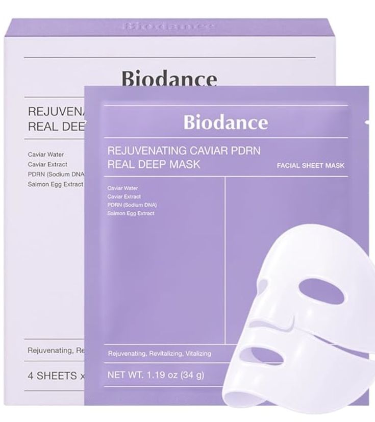 BIODANCE Mascarilla Rejuvenecedora Caviar PDRN Real Deep Mask