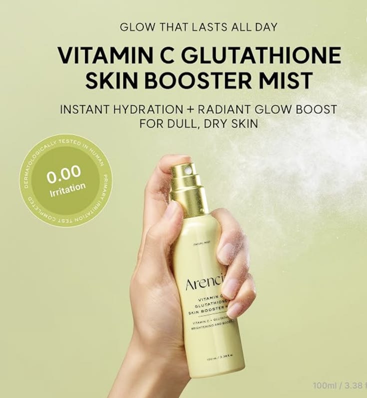ARENCIA Vitamina C Glutathione Skin Booster Mist