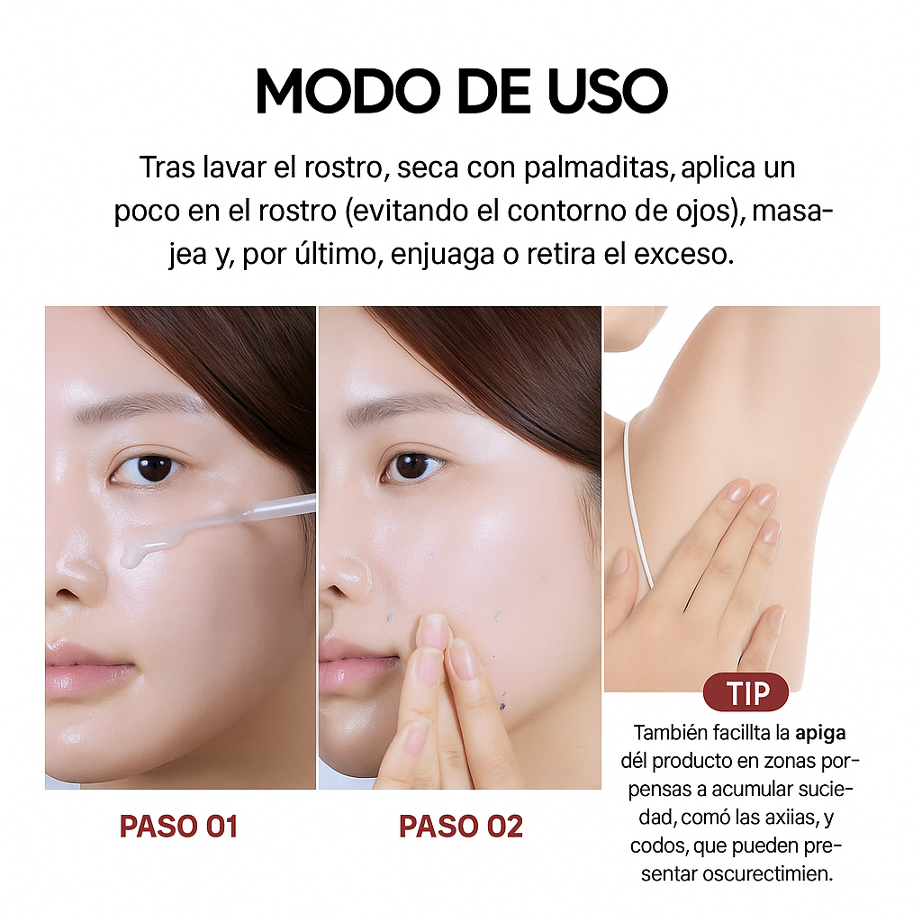 Peel Shot Exfoliant White Rice Ampoule