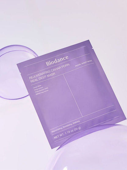 BIODANCE Mascarilla Rejuvenecedora Caviar PDRN Real Deep Mask