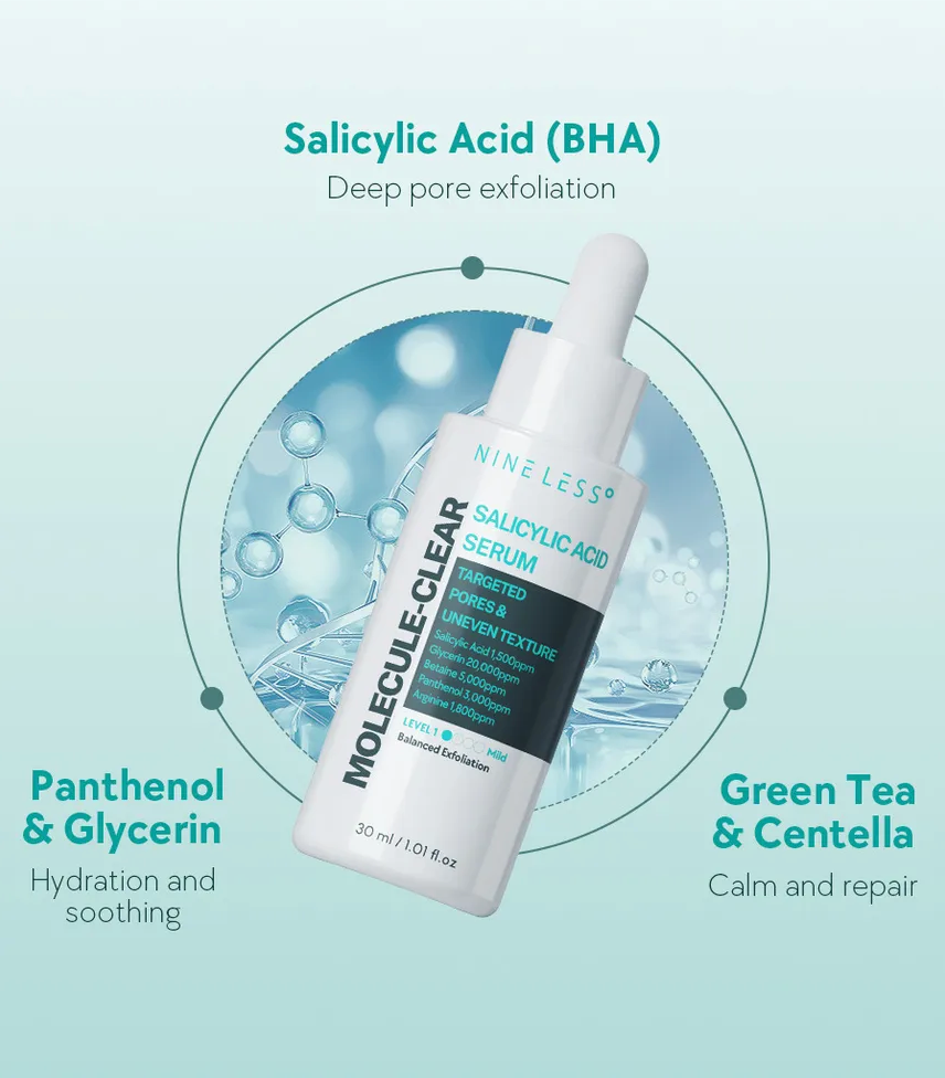 NINELESS Molecule-Clear Acido Salicilico Serum