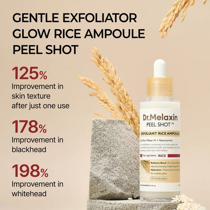 Peel Shot Exfoliant White Rice Ampoule