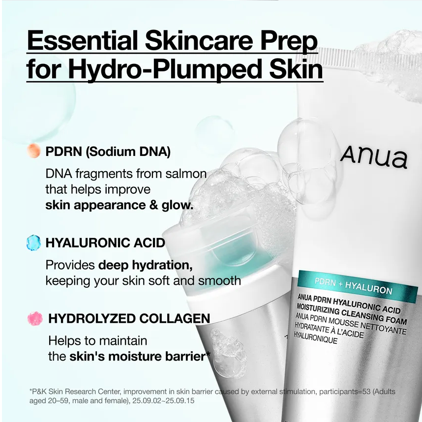 ANUA PDRN Hyaluronic Cleansing Foam