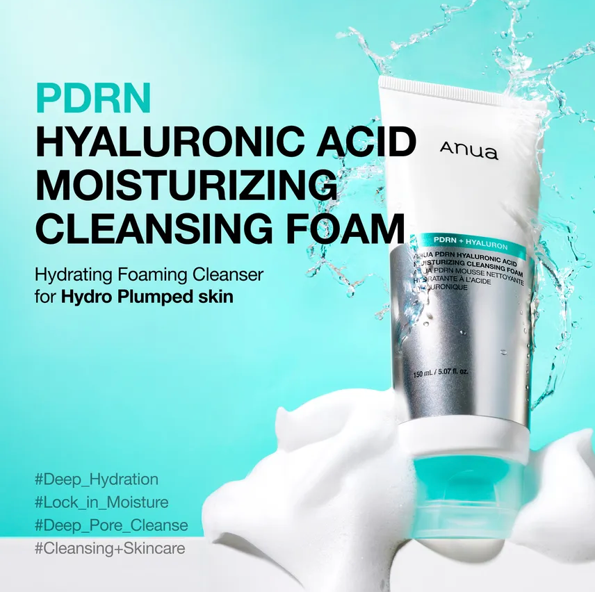 ANUA PDRN Hyaluronic Cleansing Foam