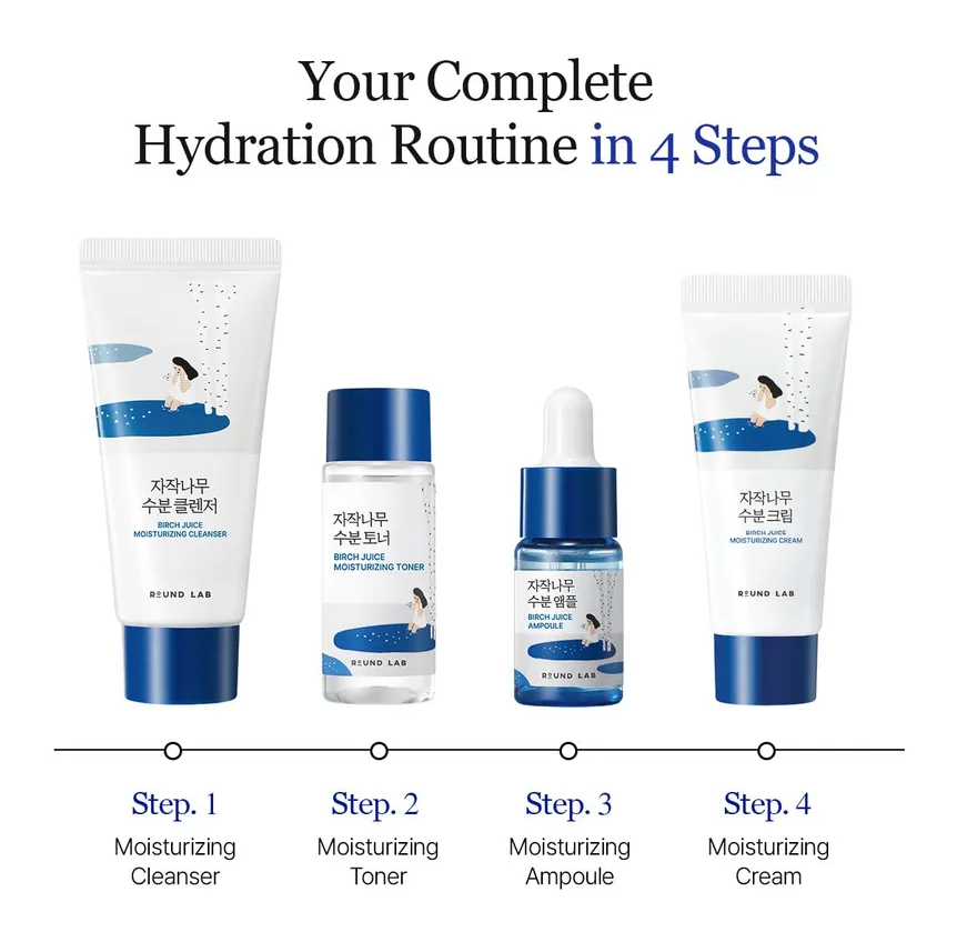 ROUND LAB - Birch Hydration Essential Kit