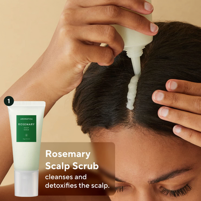 AROMATICA Rosemary Scalp Scaling Trial Kit