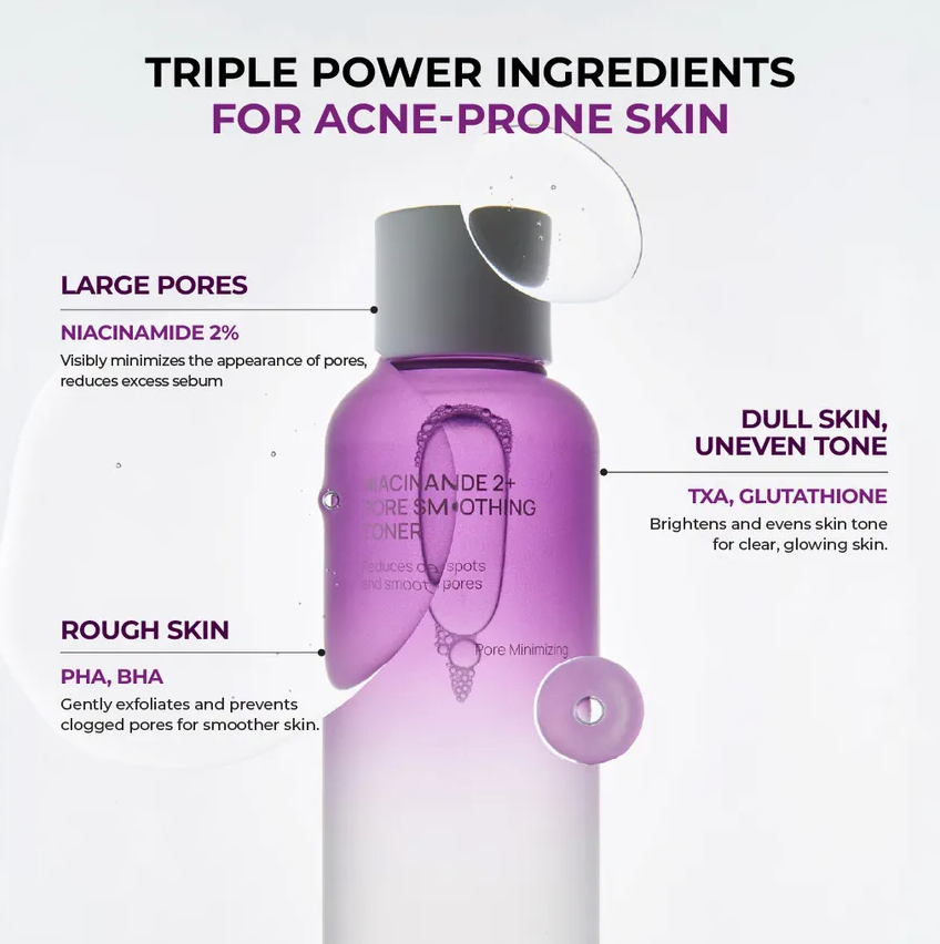 JUMISO Niacinamida 2+ Pore Smoothing Toner