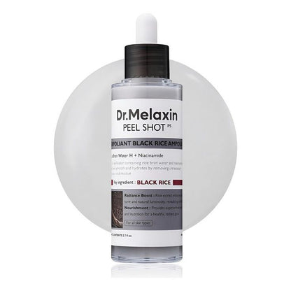 Dr. Melaxin Peel Shot Exfoliante Arroz Negro Ampoule