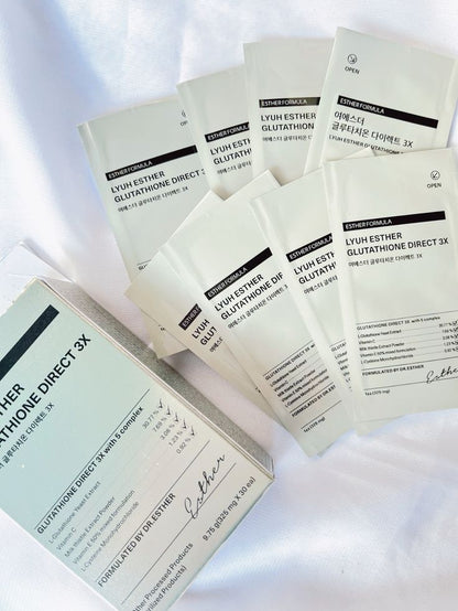 Esther Formula Glutathione Direct Film 3X Todocorea Skin Esther Formula Glutathione Direct Film 3X Todocorea Skin