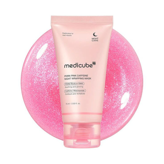 PDRN Pink Caffeine Night Wrapping Mask - Medicube