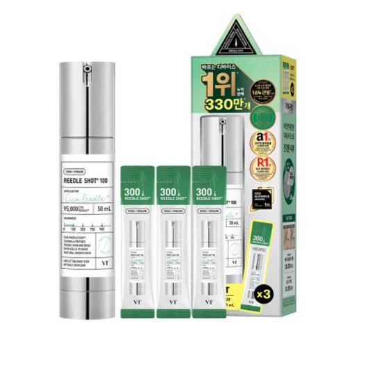 VT COSMETICS REEDLE SHOT 100 (+REEDLE SHOT 300 1ML x 3EA)