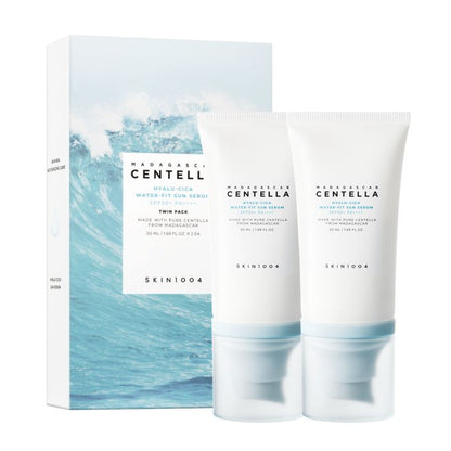 SKIN1004 Protector Solar Hyalu-Cica Water-Fit Sun Serum Twin Pack