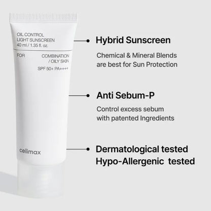 CELIMAX - Oil Control Light Sunscreen