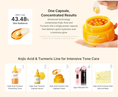 MEDICUBE Acid Kojic Turmeric Vita Capsule Cream