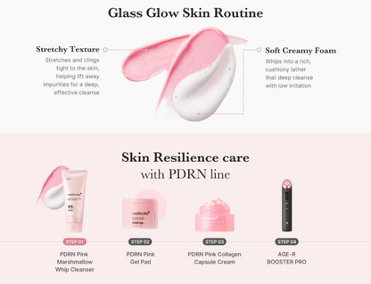 PDRN Pink Niacinamide Whip Cleanser - Medicube