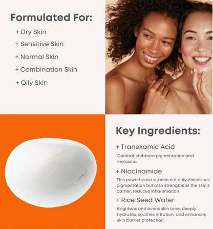 NINELESS Mela-Pro Rice + TXA Toner