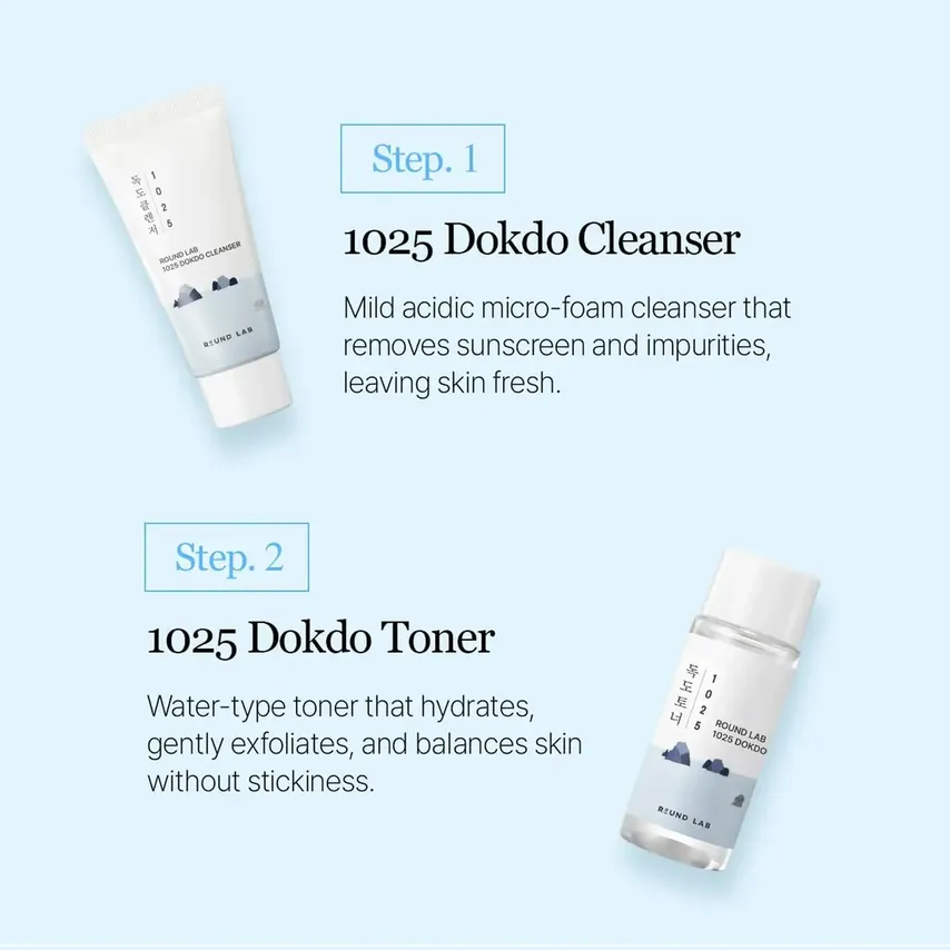 ROUND LAB -  1025 Dokdo Trial Kit